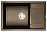 Мойка кухонная Granula прямоугольная кварц 7805, ЭСПРЕССО