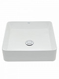 AQM5008 Раковина настольная AQUAme отдельностоящая прямоугольная. 400*400*110