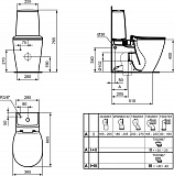 Бачок для унитаза Ideal Standard Connect Cube E717501