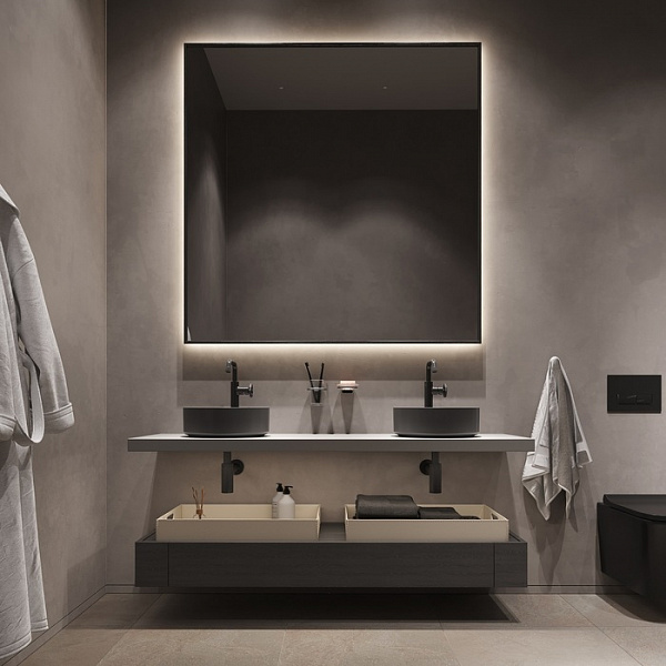 Бутылочный сифон для умывальника, графит, Optima Home, IDDIS, OPTGM00i84