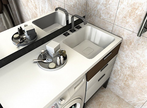 Раковина мебельная Мадера Камилла 110 (Правый)