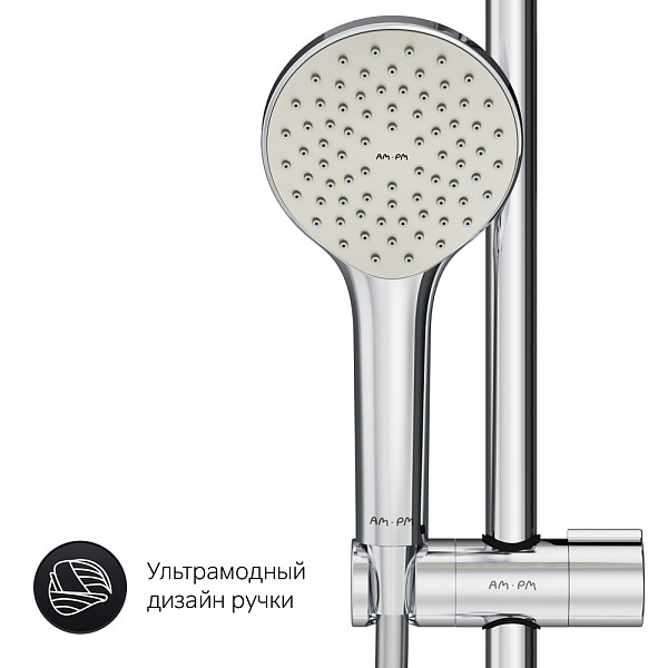 F40885A94 Набор X-Joy: душевая система, смеситель для ванны/душа излив 300 мм, хром, шт.