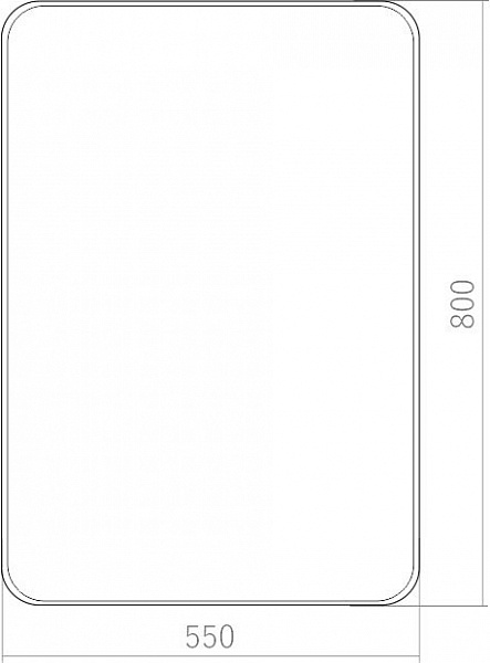 Зеркало Silver Mirrors Amadeus  LED-00002352