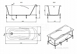 Акриловая ванна Roca Uno 170х75 ZRU9302870