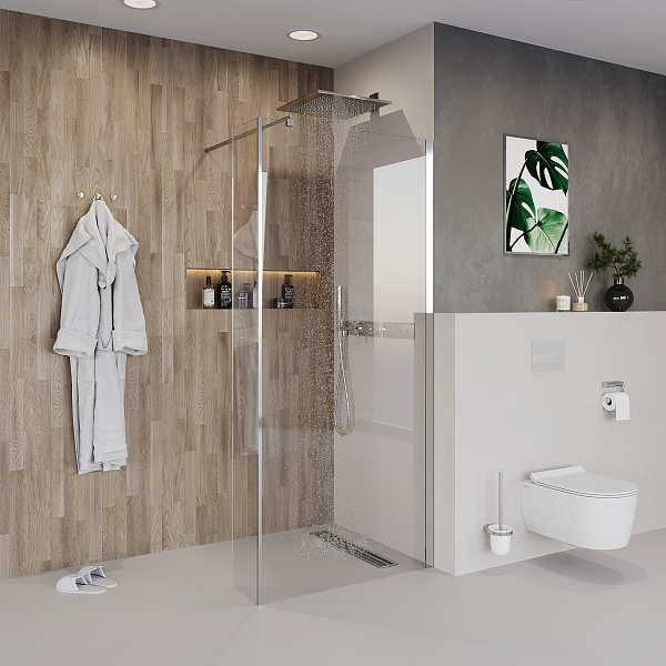 Душ. перегородка NG-664-11 (110x195), 1 место