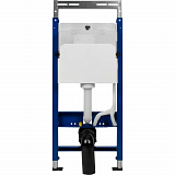 SET Aquatek ВЕГА+Geberit (458.123.21.1+AQ1905-00). Комплект  5в1(инсталляция+кнопка+крепеж+унитаз+крышка)