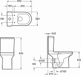 Унитаз-компакт Jacob Delafon Elite E20997-00