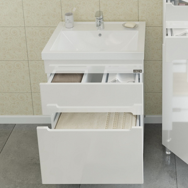 Тумба под раковину Лондон 60 напольная Санта 224005л