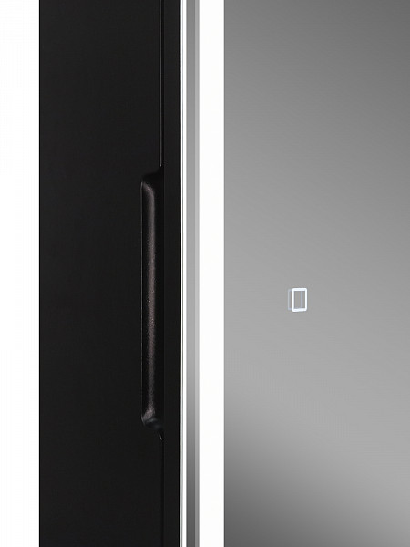Зеркало-шкаф Континент "Mirror Box black Led" 400х1600
