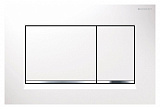 Клавиша смыва Geberit Sigma 30 115.883.KJ.1 белый, хром глянец