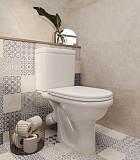 Унитаз-компакт Santeri Визит белый 1.P405.3.S00.00B.F