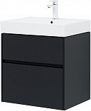 Тумба под раковину Aquanet Бруклин 60 антрацит матовый 00310140