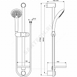 Комплект душевой серия HYPE (3 в 1) Vidima BD129AA