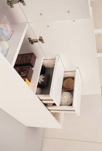 Шкаф-пенал Акватон Мадрид 30x158 1A129603MA010