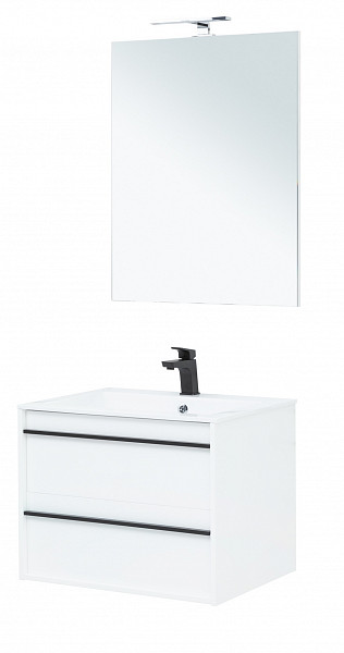 Мебель для ванной Aquanet Lino 70 белый матовый 00271953