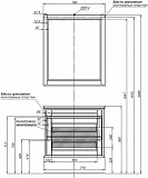 Тумба под раковину Aquanet Бостон 80 белый матовый 00243782