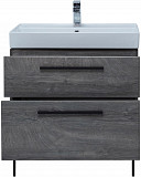 Тумба под раковину Aquanet Nova 75 дуб рошелье (2 ящика) 00242260