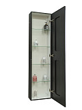 Зеркало-шкаф Континент "Mirror Box black Led" 400х1600