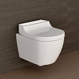Унитаз-биде подвесной Geberit AquaClean tuma classic 146.094.11.1 безободковый альпийский белый