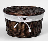 Плетеная корзина с крышкой Wasserkraft Donau WB-530-M