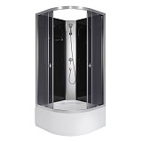 Душ.каб. Niagara Eco E90/40/TN/BK (900х900х1950) 4 места