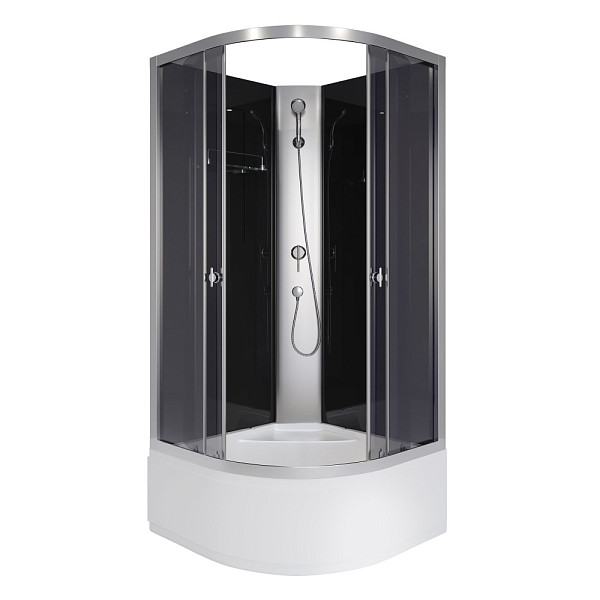 Душ.каб. Niagara Eco E90/40/TN/BK (900х900х1950) 4 места