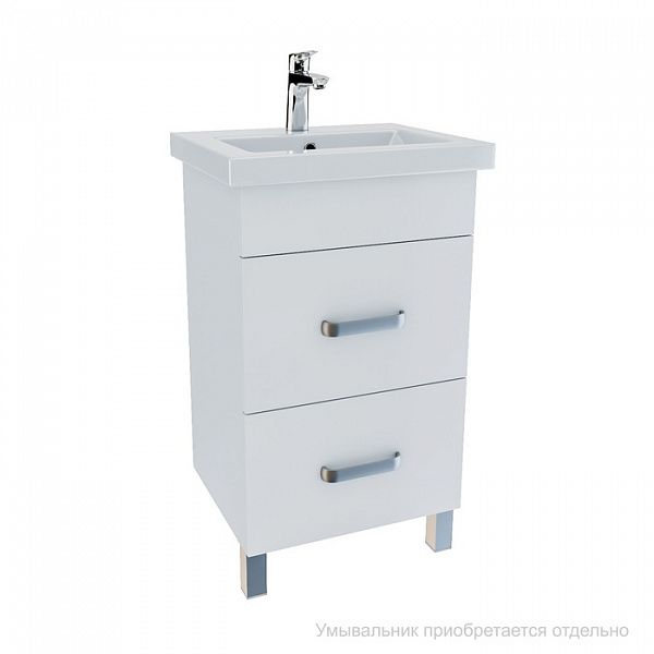 Тумба напольная, 50 см, белая, New Custo, IDDIS, NCU50W0i95