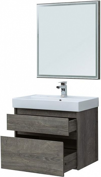 Мебель для ванной Aquanet Nova Lite 75 дуб рошелье (2 ящика) 00242904