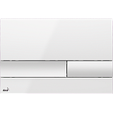 Клавиша смыва AlcaPlast M1730 белая