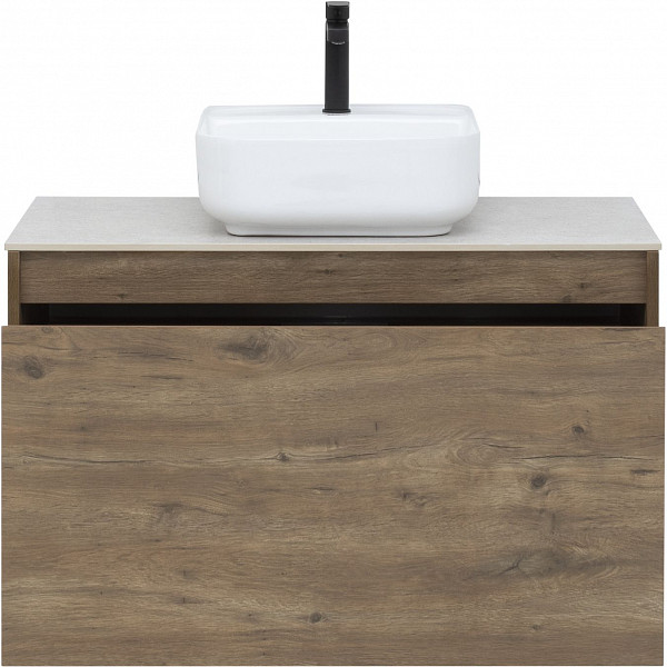 Тумба под раковину Aquanet Nova Lite 90 дуб рустикальный (1 ящик) 00249517