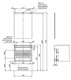 Мебель для ванной Aquanet Lino 60 Дуб Веллингтон 00271952