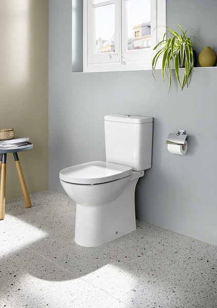 Унитаз (чаша) Roca Debba Round напольный безободковый 34299P00Y