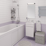 Тумба МОНИ 40 с умывальником Como  Правая подвесная (без ручки)