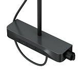 F078F722 Func, душ.система: см-ль-полка д/ванны/душа, душ.штанга, верхн. душ квадр., ручн.душ, черн.