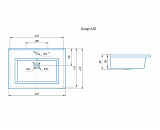 Раковина Оскар 65 SD-00000391