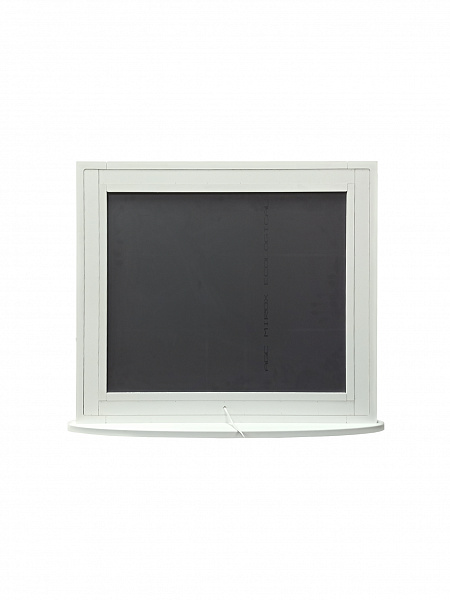 Зеркало Континент Гримерное настольное белое 800х700 (11 ламп)