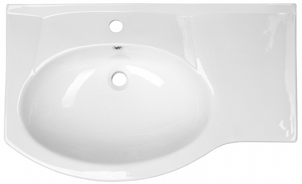 Мебельная раковина Коралл 83 правое крыло