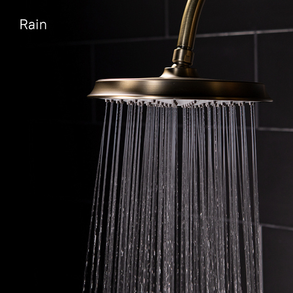 Смеситель для ванны с верхним душем, Oldie, IDDIS, OLDBR3Fi06