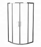 Душевое ограждение Azario OSTIN 80х80х195 хром, 6мм прозрачное стекло