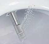 Крышка-сиденье Duravit DuraStyle Senso Wash 610200002000300 с микролифтом, петли хром, функция биде