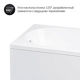 W72A-180-080W-A2 Ванна акриловая Spirit 180x80