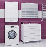 Тумба напольная Омега 90 под раковину Домино 90 Санта 207050