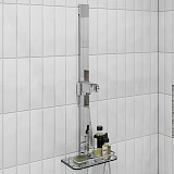 S316101 Стойка д/душа с мыльницей 680мм