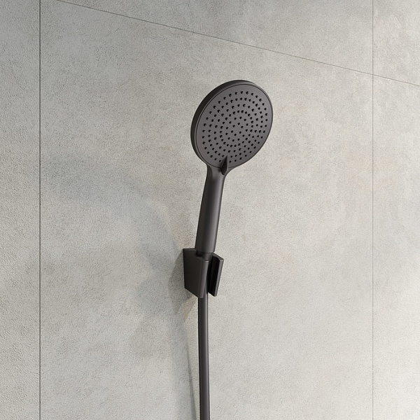 Лейка для душа, графитовая, Optima Home, IDDIS, OPH3F0Gi18