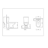 C708600WH Spirit V2.0 унитаз-компакт FlashClean