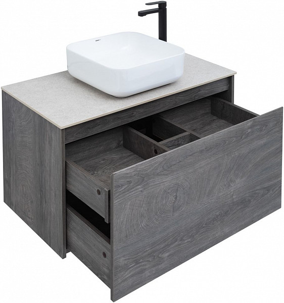 Тумба под раковину Aquanet Nova Lite 90 дуб рошелье (1 ящик) 00242269