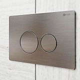 Клавиша смыва Point Виктория PN44061SB для инсталляции, сталь брашированная