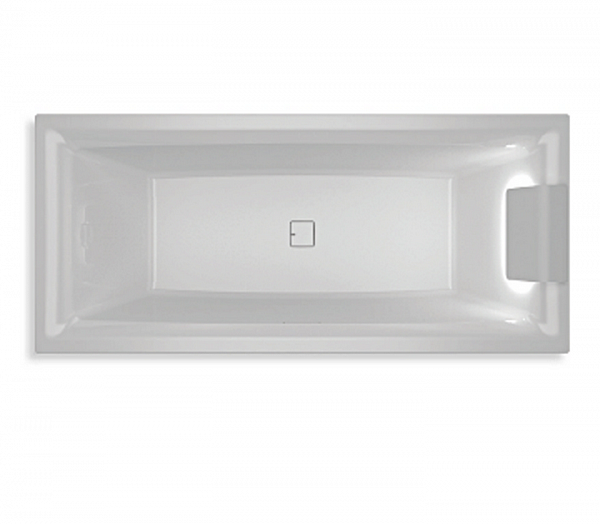 Акриловая ванна Riho Still Square 180х80 LED левая B099004005