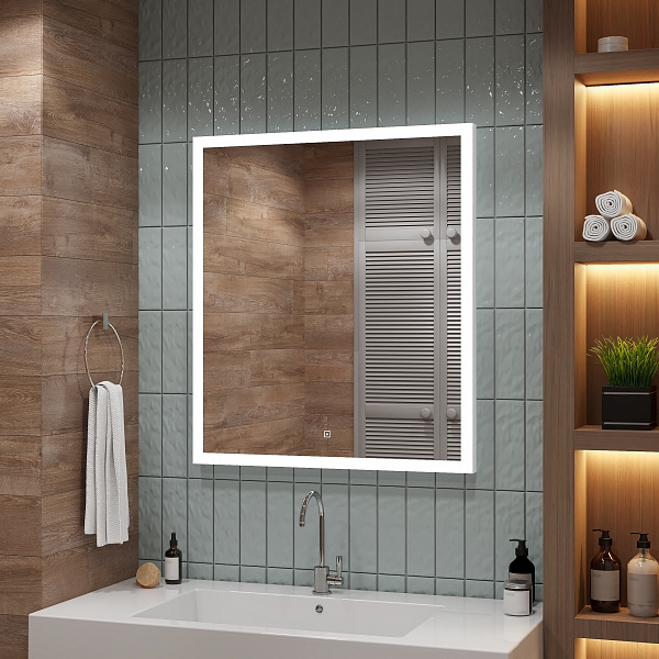 Зеркало Континент"Sevilla Led" 800х900