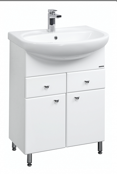 Тумба под раковину Акватон Кристалл 61 см 1A054801KS010